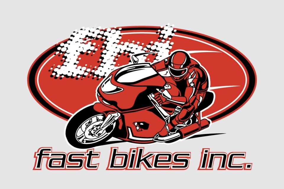 Fast Bikes Logo Red
